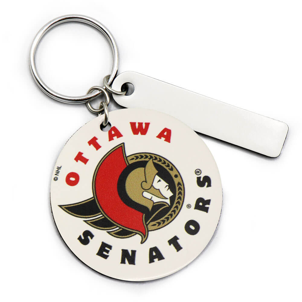 Ottawa Senators Round Key Ring Keychain