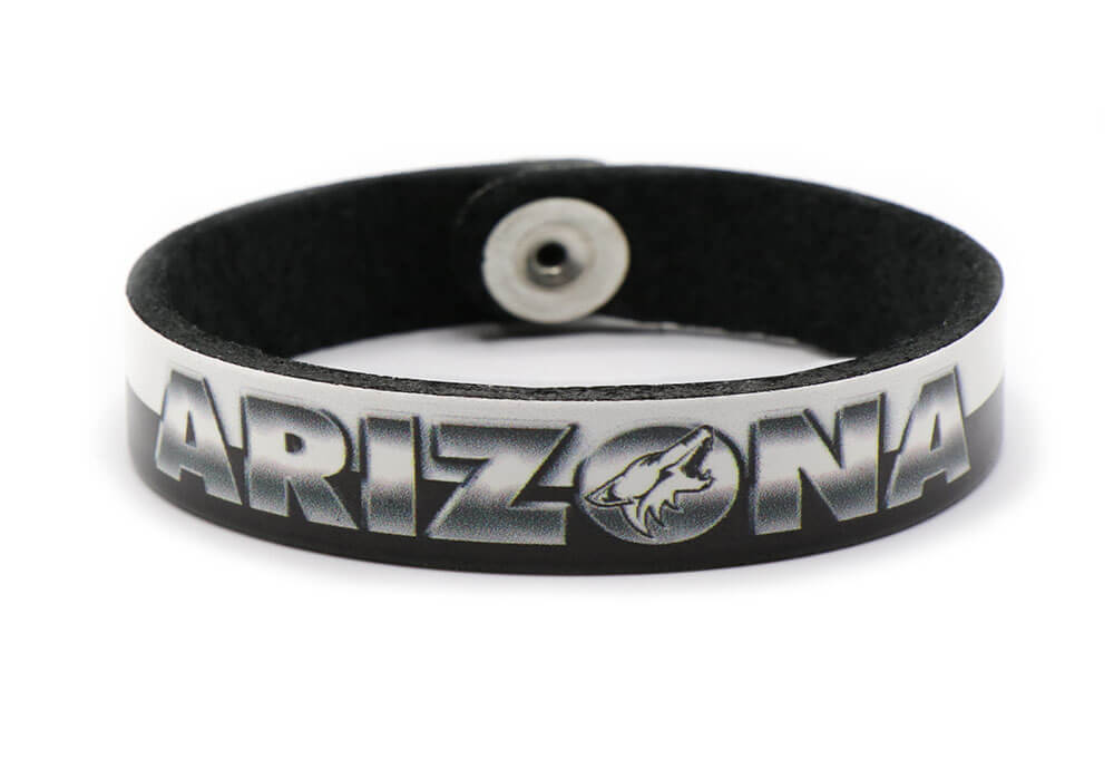 Arizona Coyotes Slim Bracelet Style A