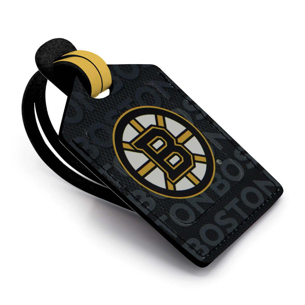 Boston Bruins Stitched Luggage Tag