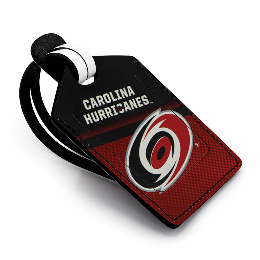 Carolina Hurricanes Stitched Luggage Tag