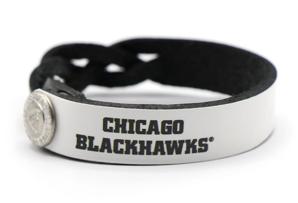 Chicago Blackhawks Braided One Side Bracelet