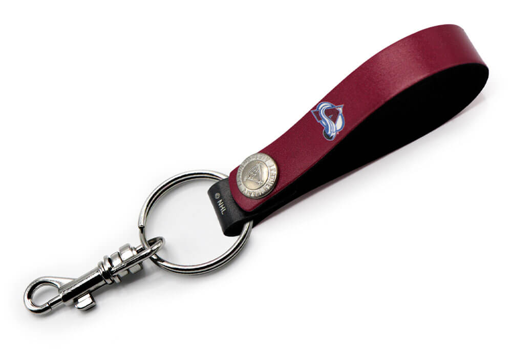 Colorado Avalanche Loop Keychain