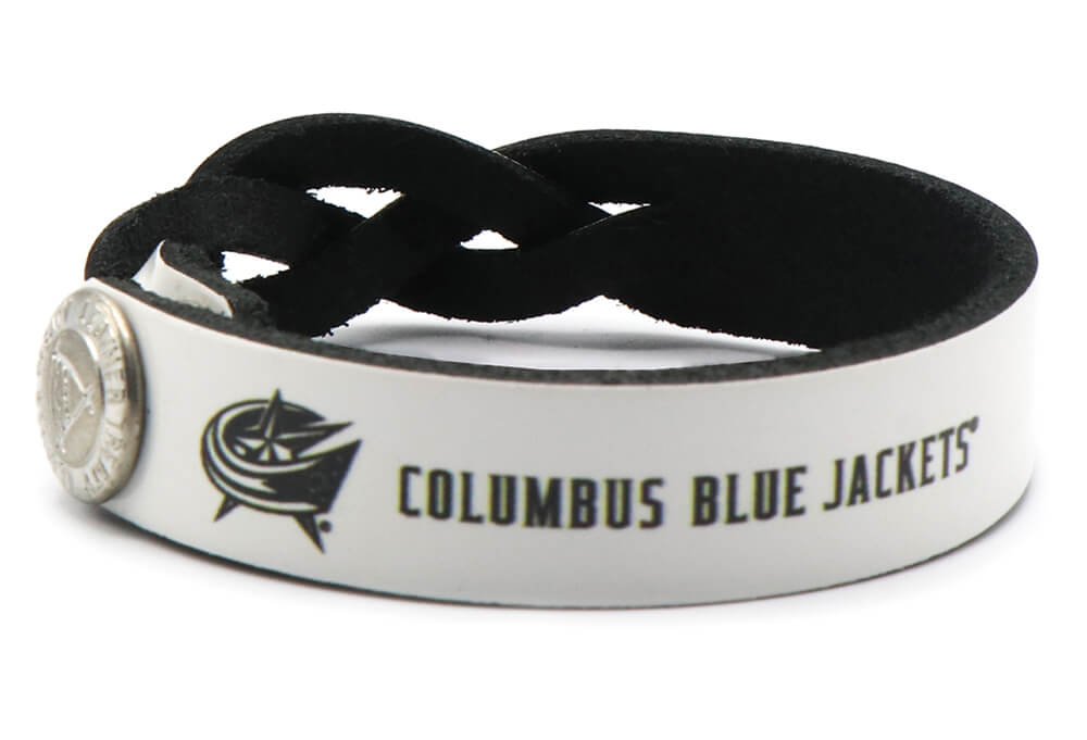 Columbus Blue Jackets Braided One Side Bracelet