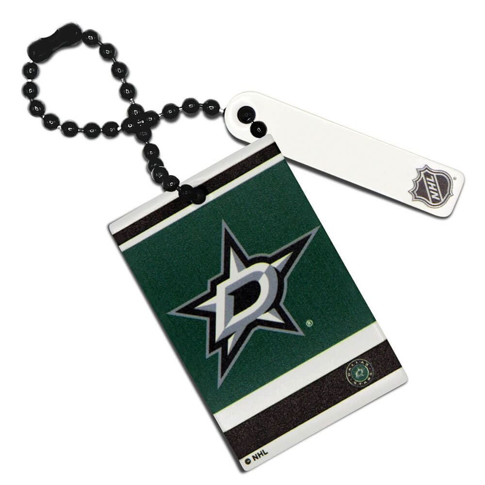 Dallas Stars Rectangle Chain Keychain Style A