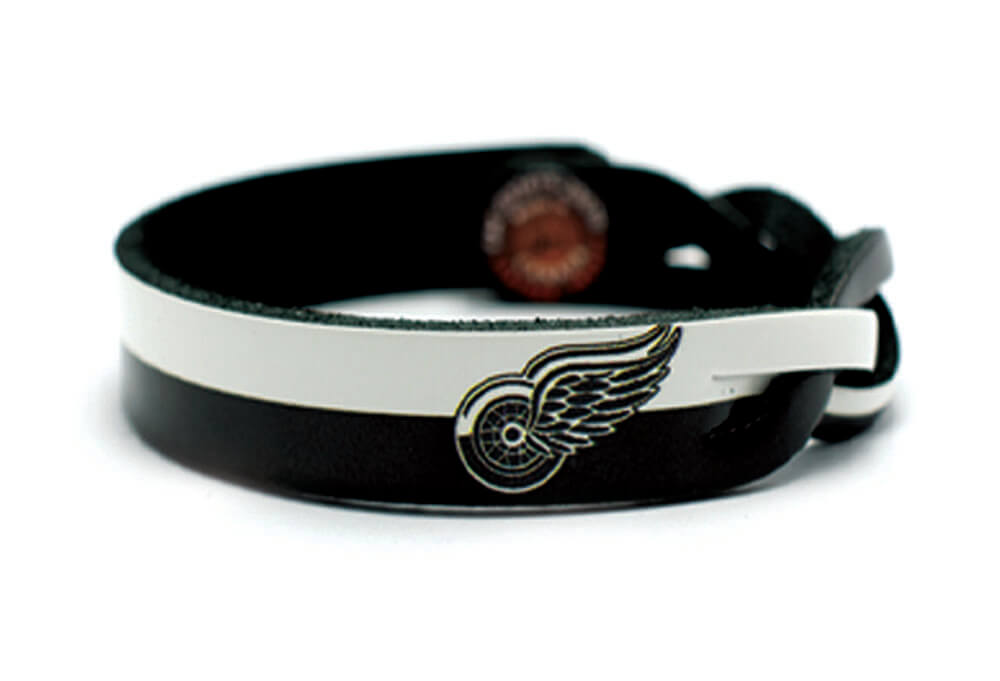 Detroit Red Wings Braided One Side Bracelet Style A