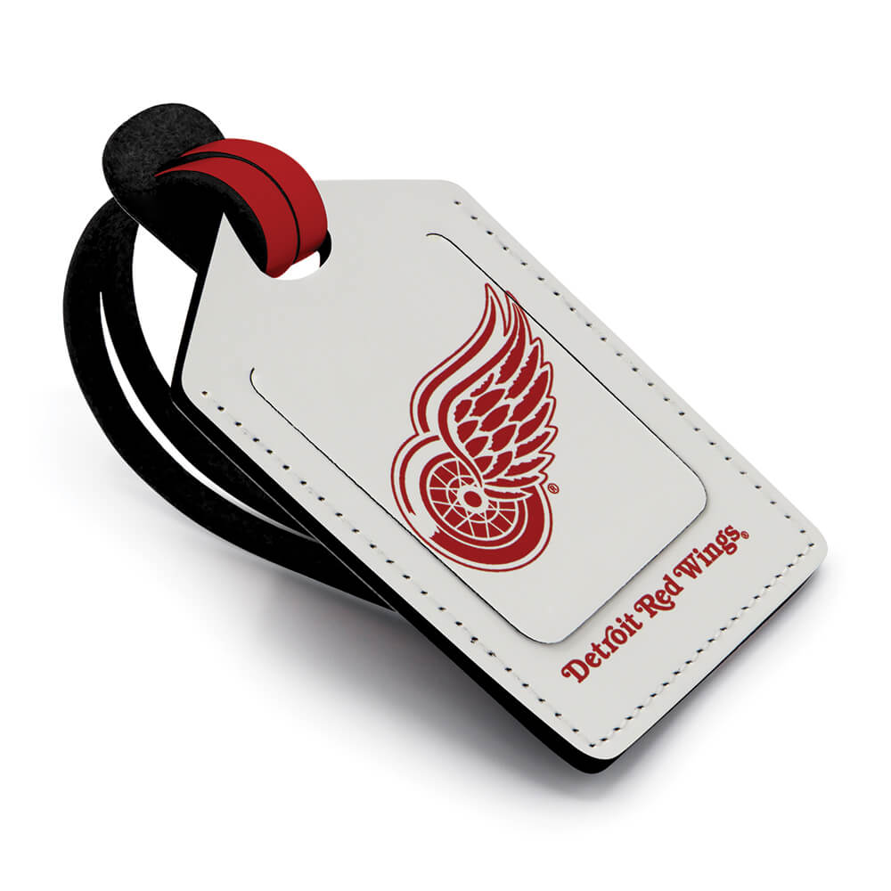 Detroit Red Wings Stitched Luggage Tag