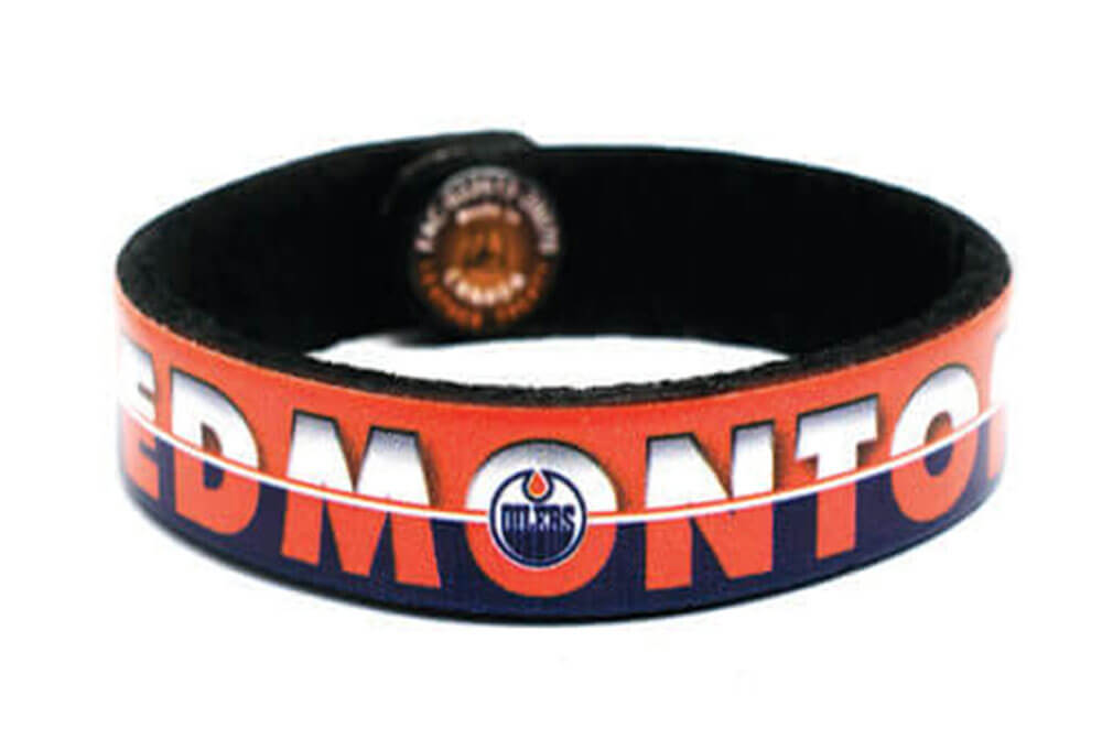 Edmonton Oilers Slim Bracelet Style A