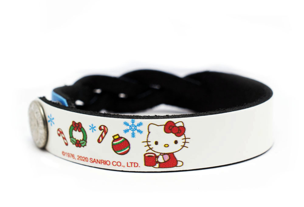 Hello Kitty Christmas Braided Bracelet