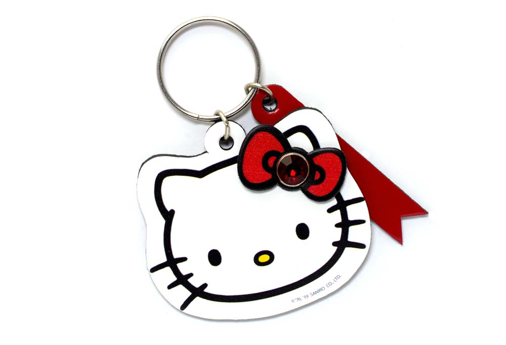 Hello Kitty Face Keychain