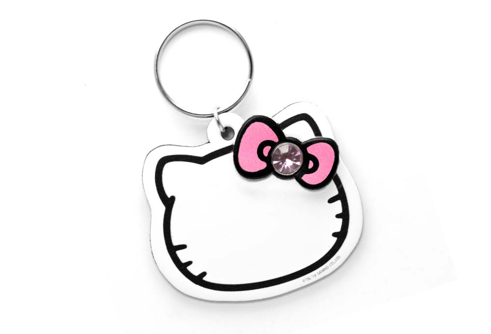 Hello Kitty Bow Keychain