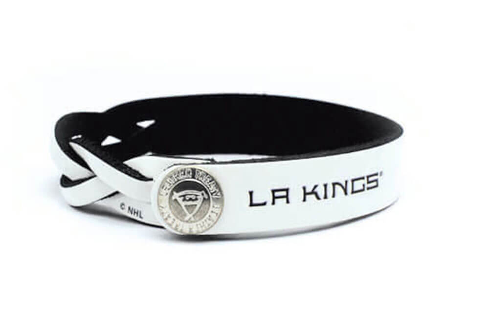 Los Angeles Kings Braided One Side Bracelet