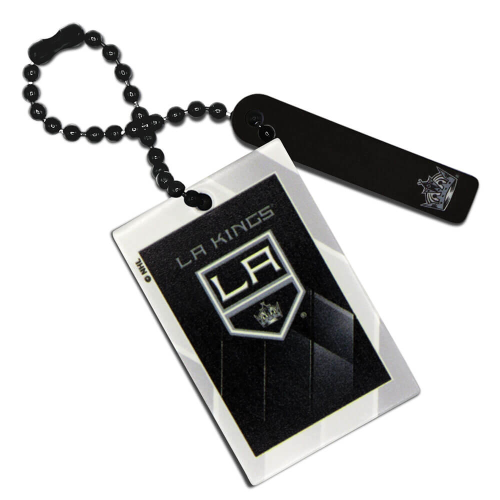 Los Angeles Kings Rectangle Chain Keychain Style A