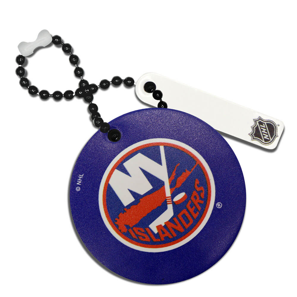 New York Islanders Round Ball Chain Keychain