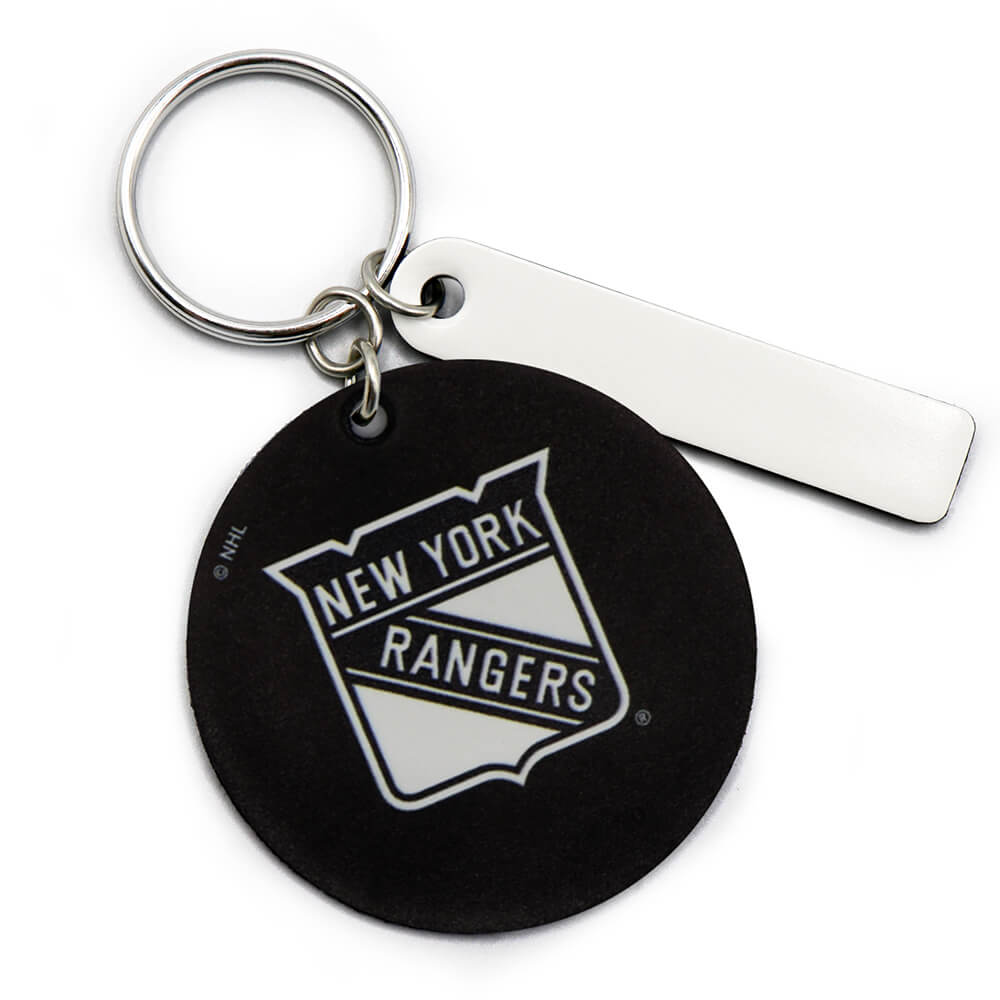 New York Rangers Round Key Ring Keychain