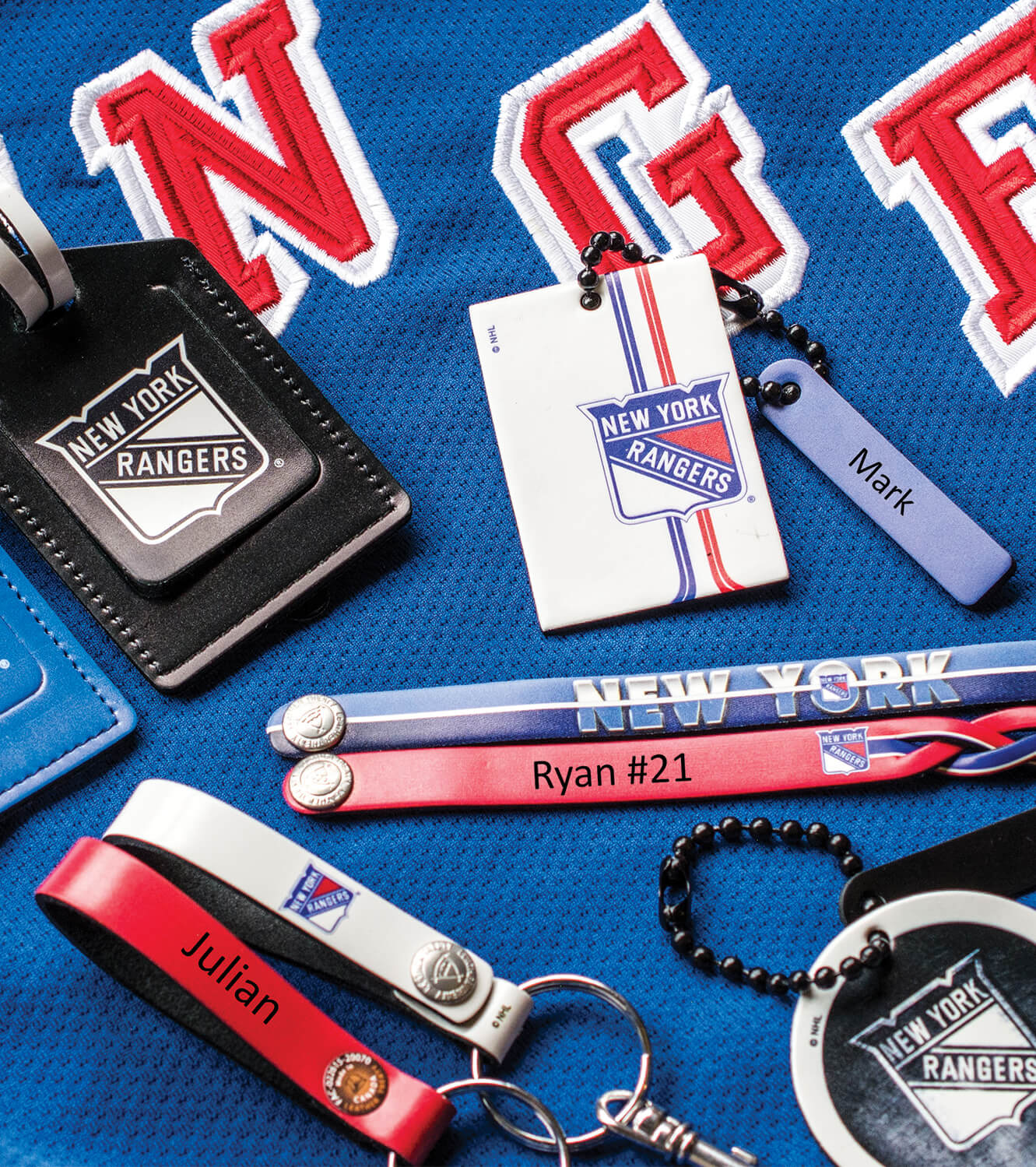 <p>NHL Collection Of Engraving Examples New York Rangers</p>