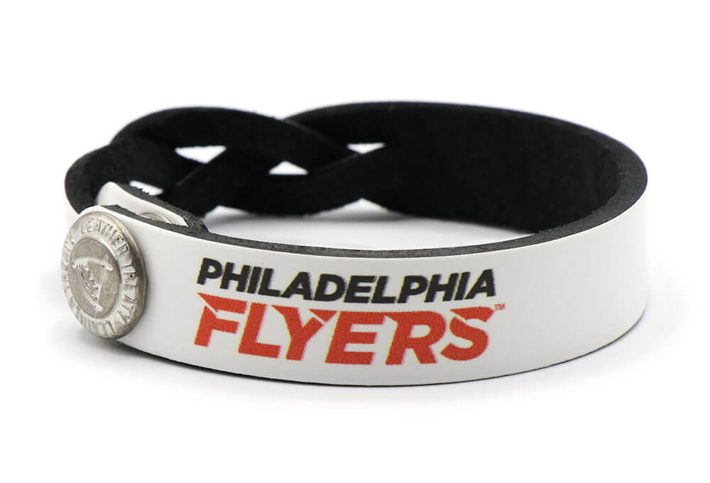 Philadelphia Flyers Braided One Side Bracelet