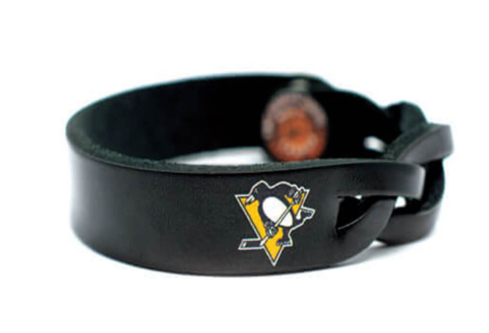 Pittsburgh Penguins Braided One Side Bracelet
