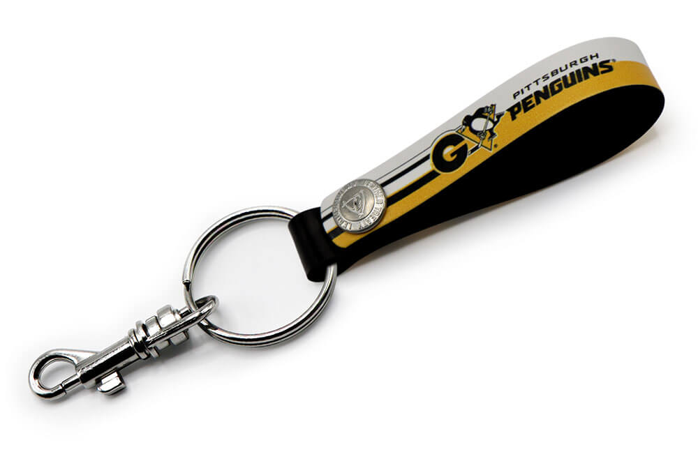 Pittsburgh Penguins Loop Keychain Style A