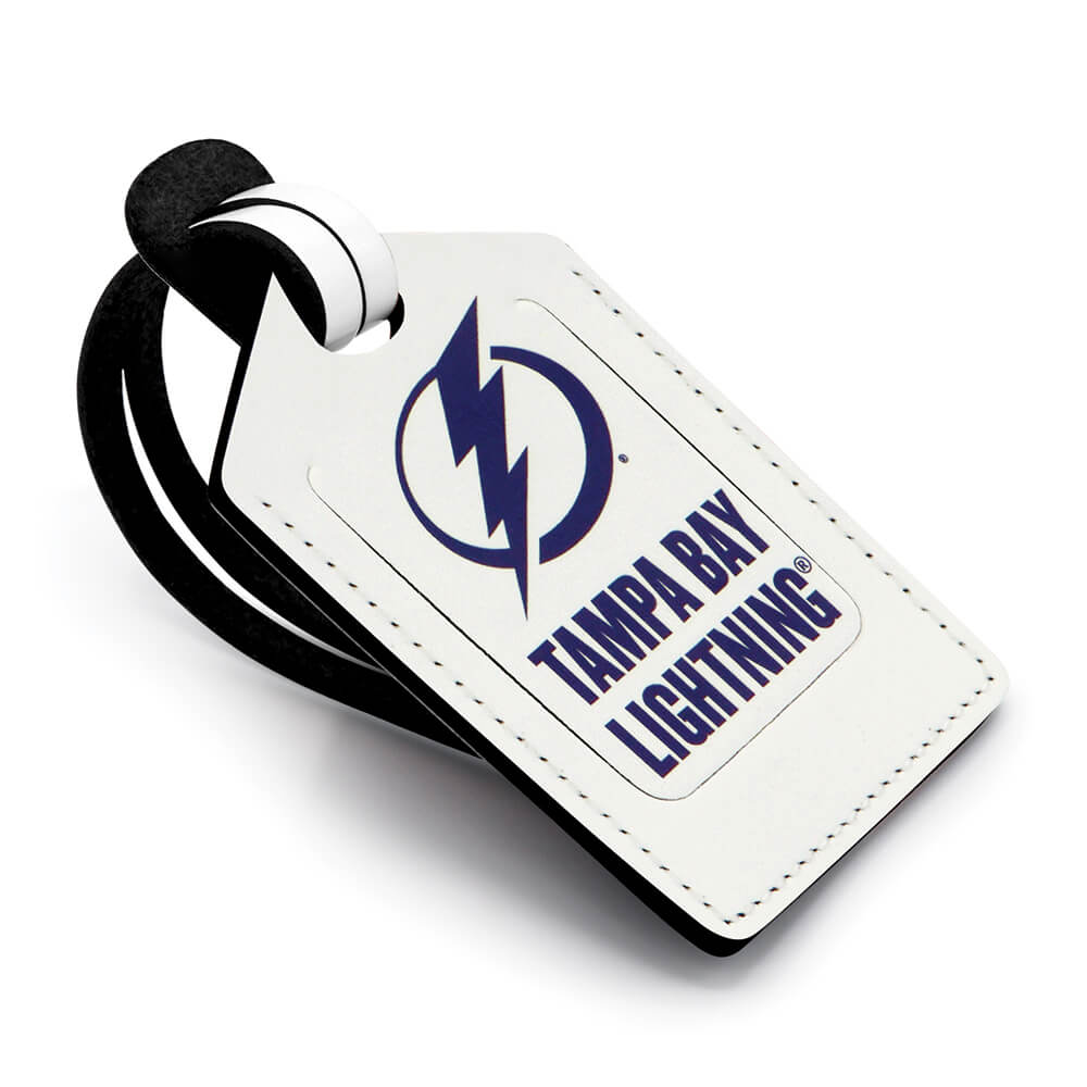 Tampa Bay Lightning Stitched Luggage Tag