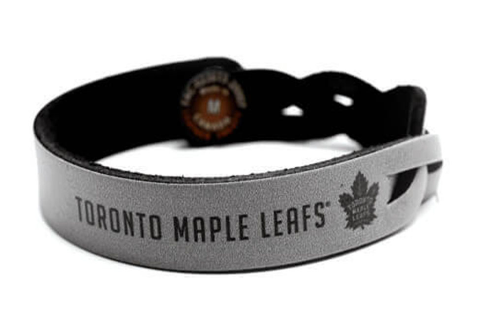 Toronto Maple Leafs Braided One Side Bracelet