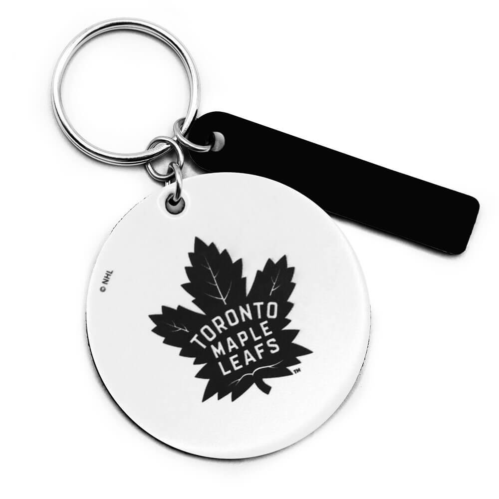 Toronto Maple Leafs Round Key Ring Keychain