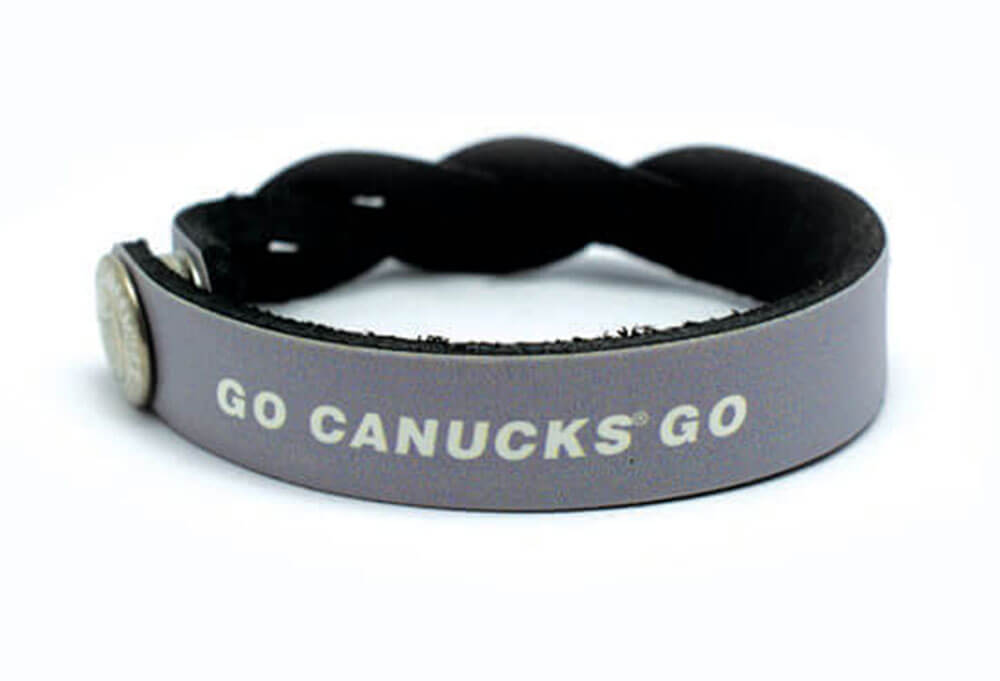 Vancouver Canucks Braided One Side Bracelet