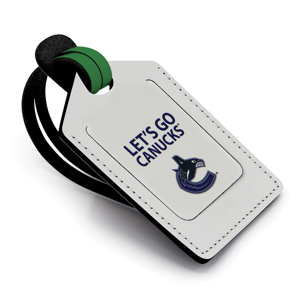 Vancouver Canucks Stitched Luggage Tag