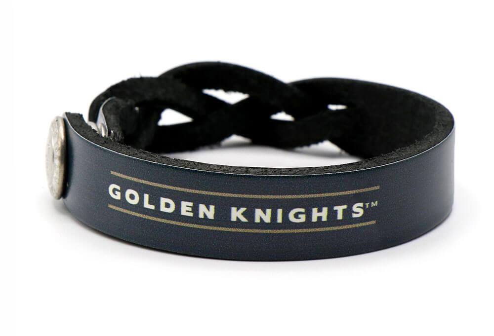 Vegas Golden Knights Braided One Side Bracelet