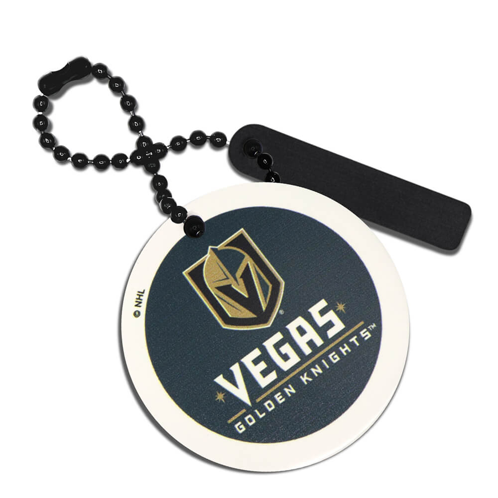 Vegas Golden Knights Round Ball Chain Keychain