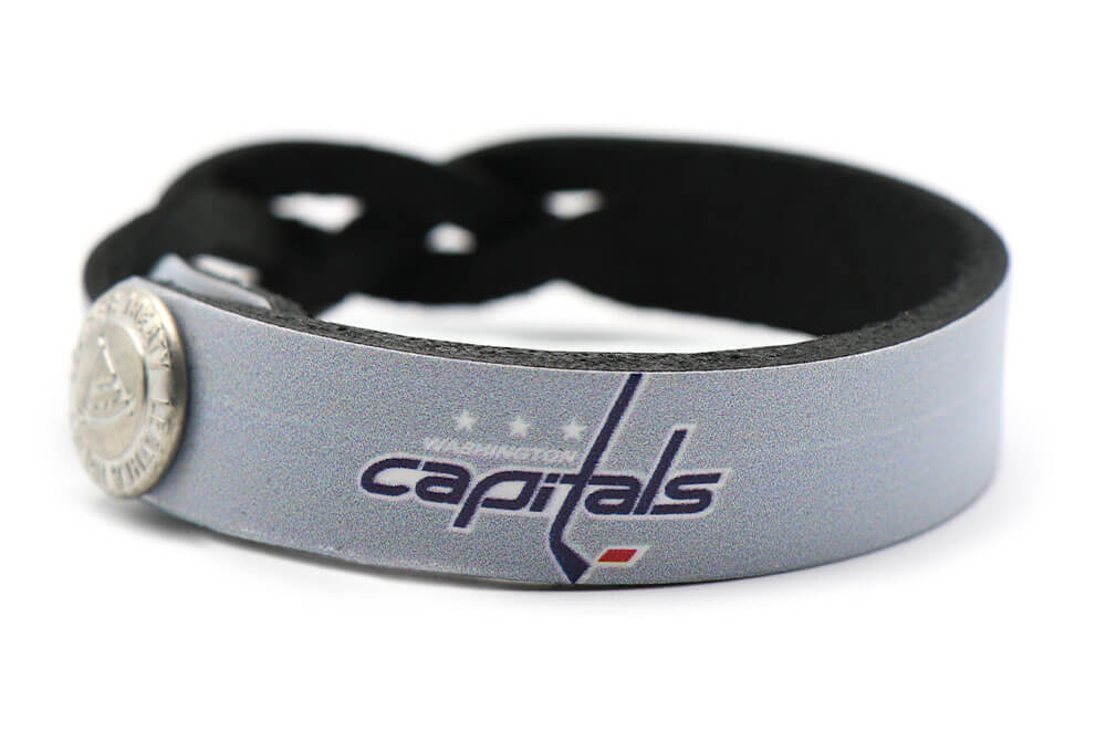 Washington Capitals Braided One Side Bracelet